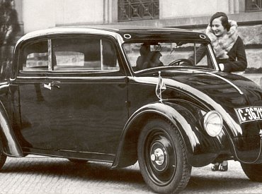Škoda 932 „Kadlomobil“ – podoba s VW Brouk není náhodná. Tohle auto předběhlo dobu