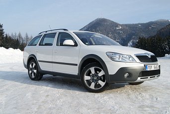 Ojetá Škoda Octavia Scout 2,0 TDI  je takový český „allroad“ za dobré peníze