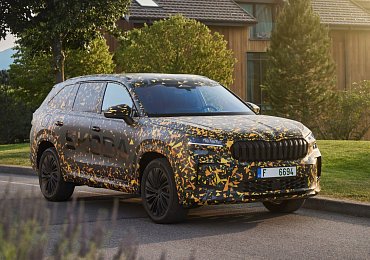 Tohle je nová Škoda Kodiaq. Bude mít řazení pod volantem a také plug-in hybridní verzi